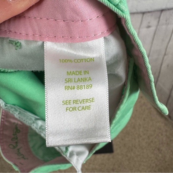 Lilly Pulitzer Light Green Callahan Shorts Size 0 - Picture 6 of 6